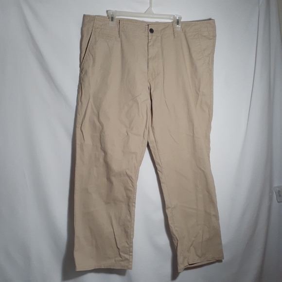 Nwot Old Navy *Broken-In Straight* Chino Colour Rolled Oats 40/32 - Picture 3 of 15